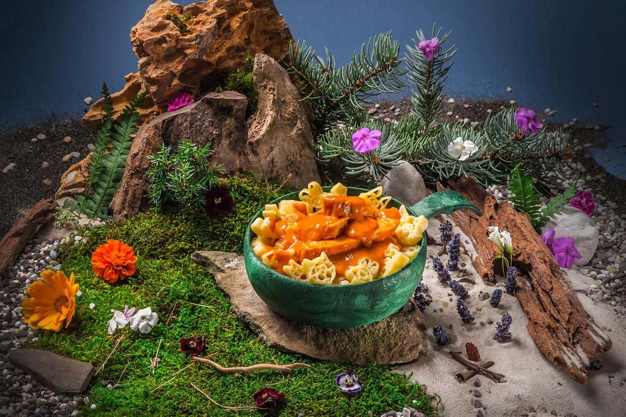 Adventure Menu KIDS Kuře na paprice s těstovinami lifestyle