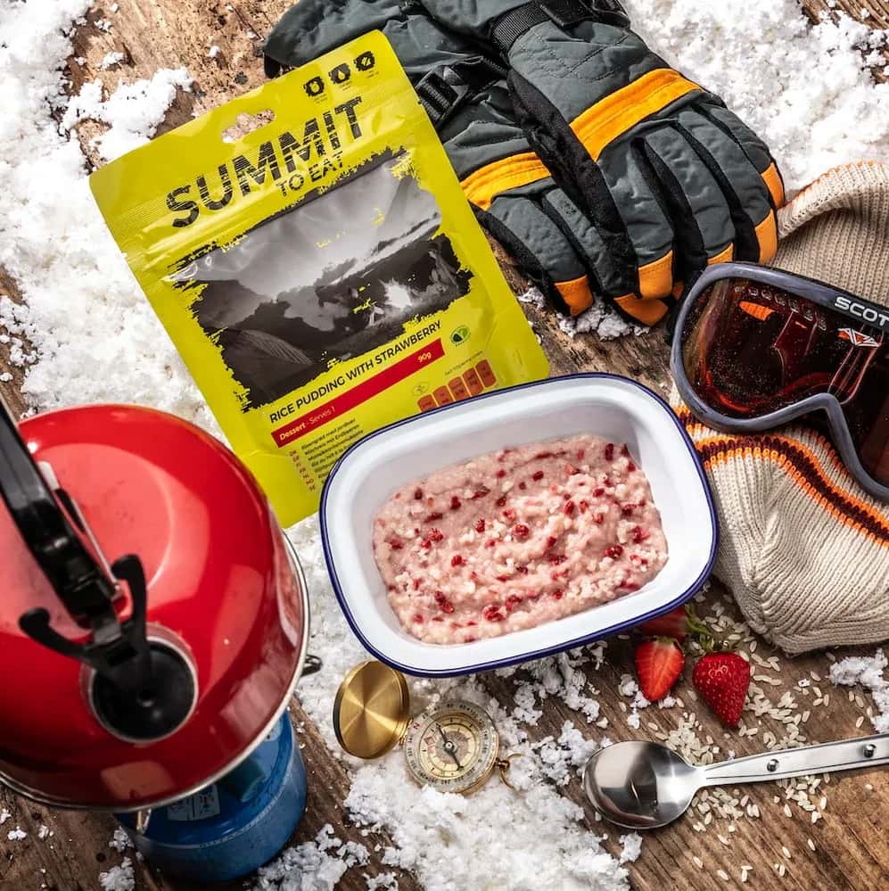 Summit To Eat rýžový nákyp s jahodami lifestyle