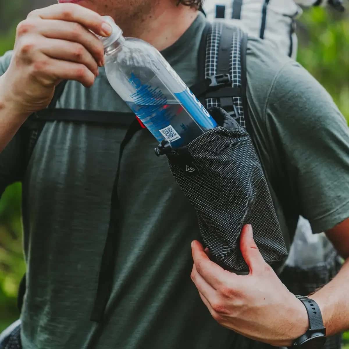 Hyperlite Mountain Gear Bottle Pocket lifestyle