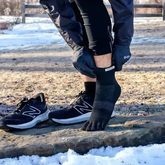 Injinji Run Lightweight Mini-Crew lifestyle