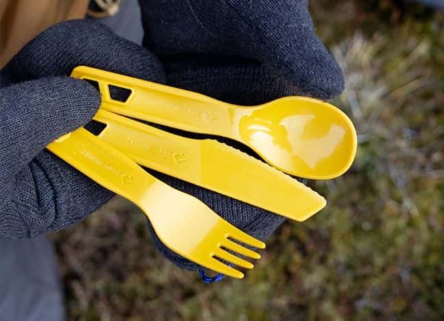 Sea To Summit Passage Cutlery Set 3P lifestyle