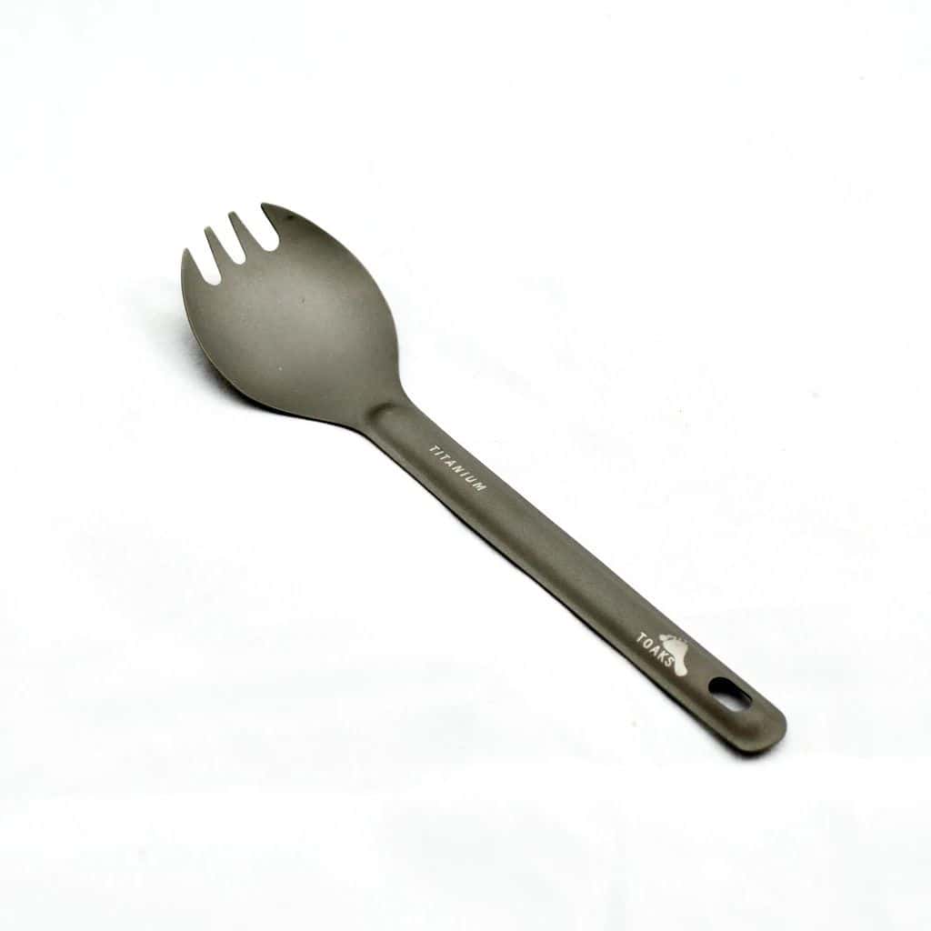 TOAKS Ultralight Titanium Spork lifestyle