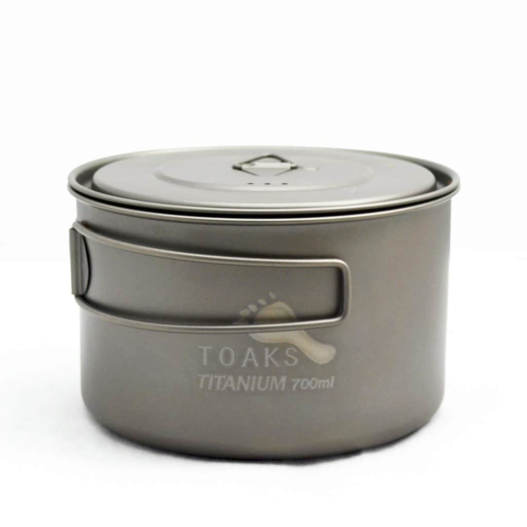 TOAKS LIGHT Titanium 700 ml D115 mm Pot
