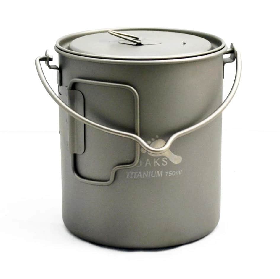TOAKS Titanium 750 ml Pot with Bail Handle