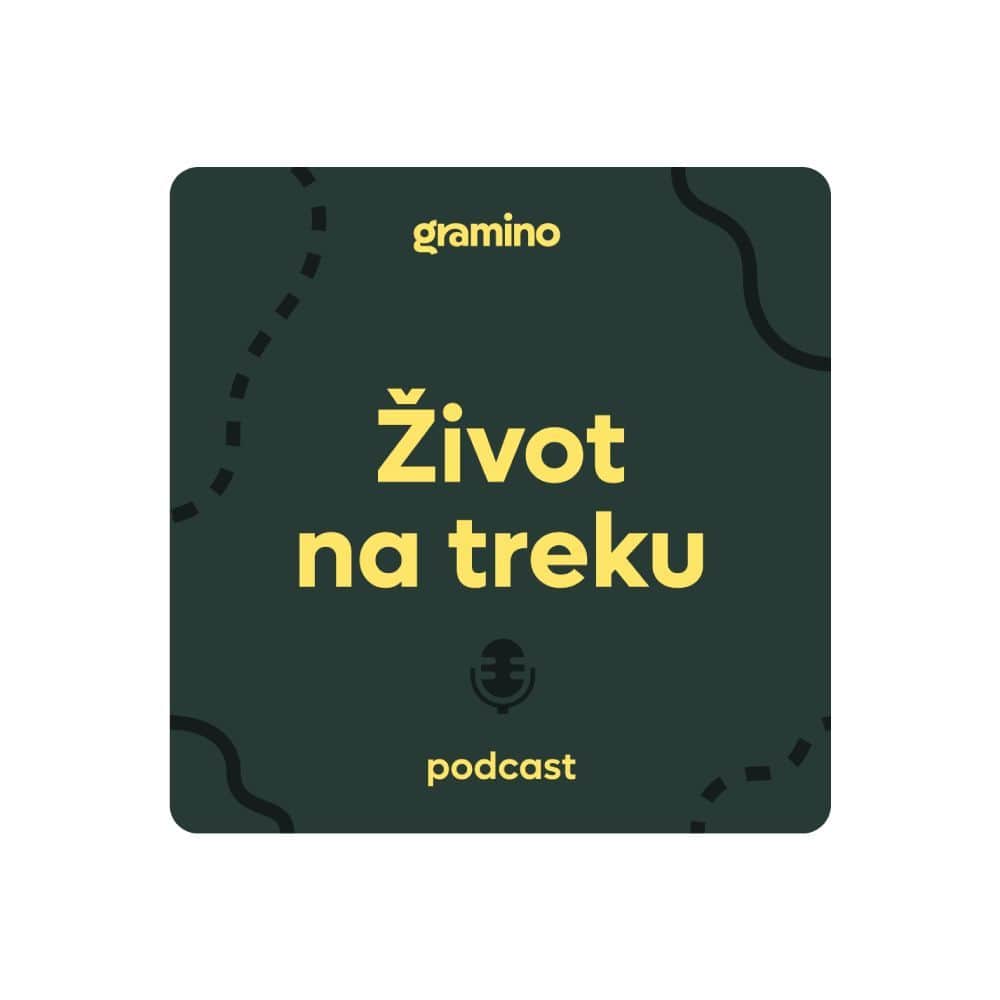 Nálepka Život na treku