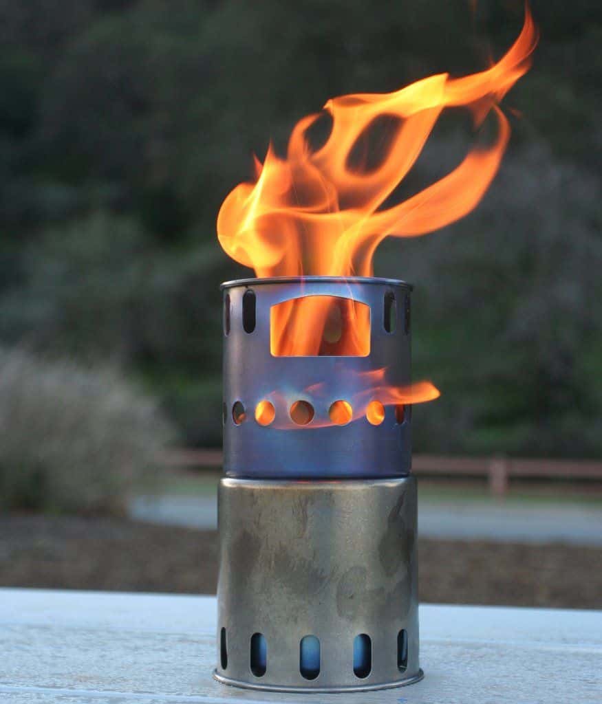 TOAKS Titanium Wood Burning Stove – Big lifestyle