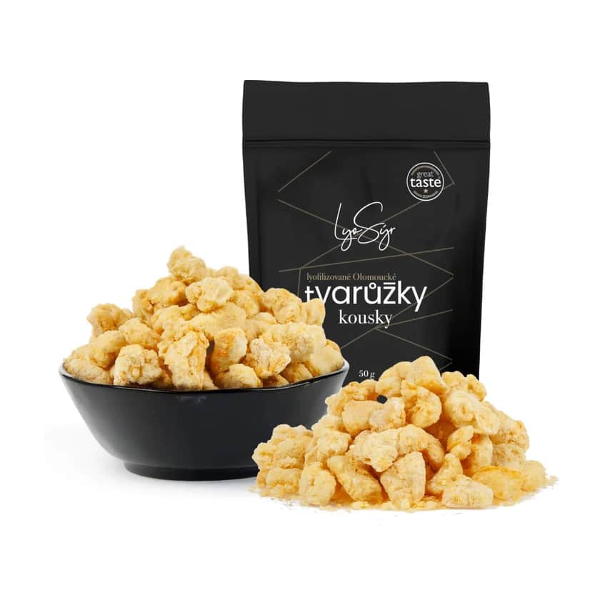 Lyofilizované olomoucké tvarůžky 50 g