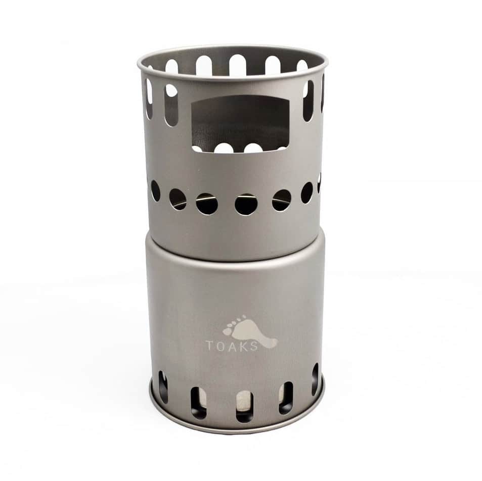 TOAKS Titanium Wood Burning Stove – Big