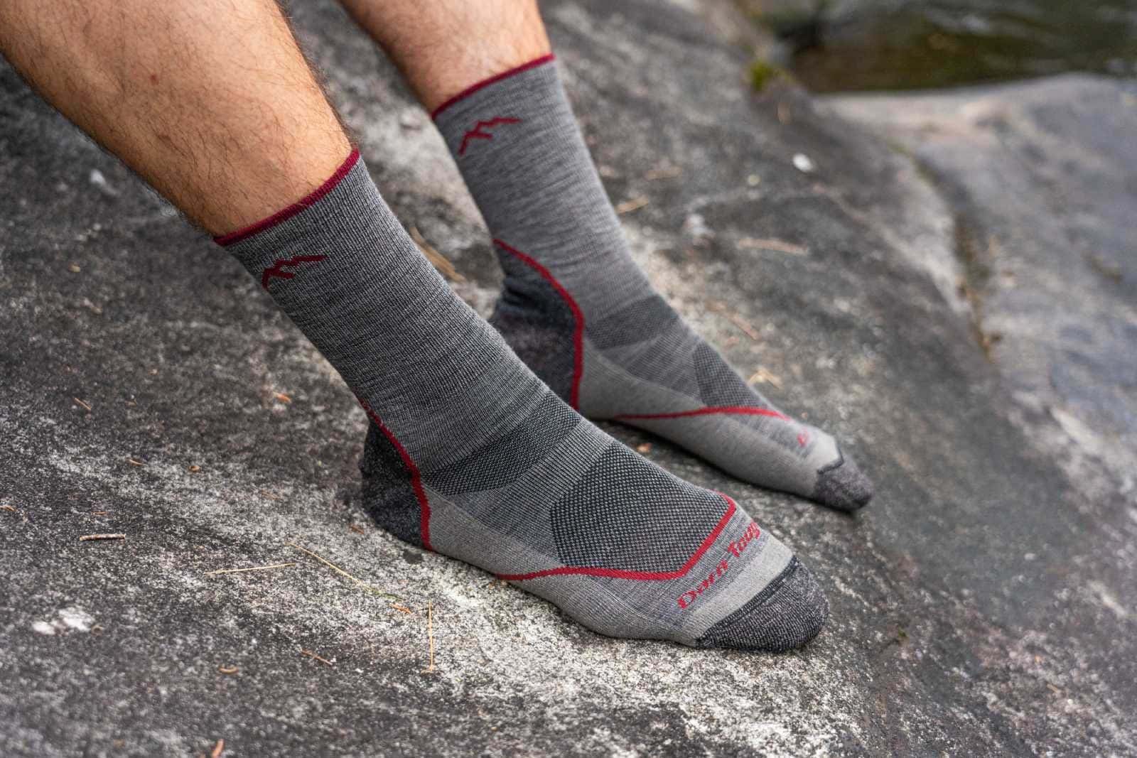 Darn Tough Men's Light Hiker Micro Crew Lightweight lifestyle