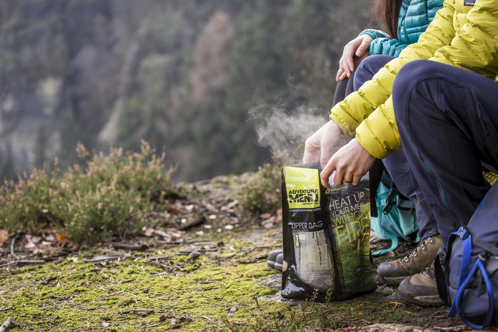 Adventure Menu Samoohřevná kapsle 60 g pro 2 jídla lifestyle