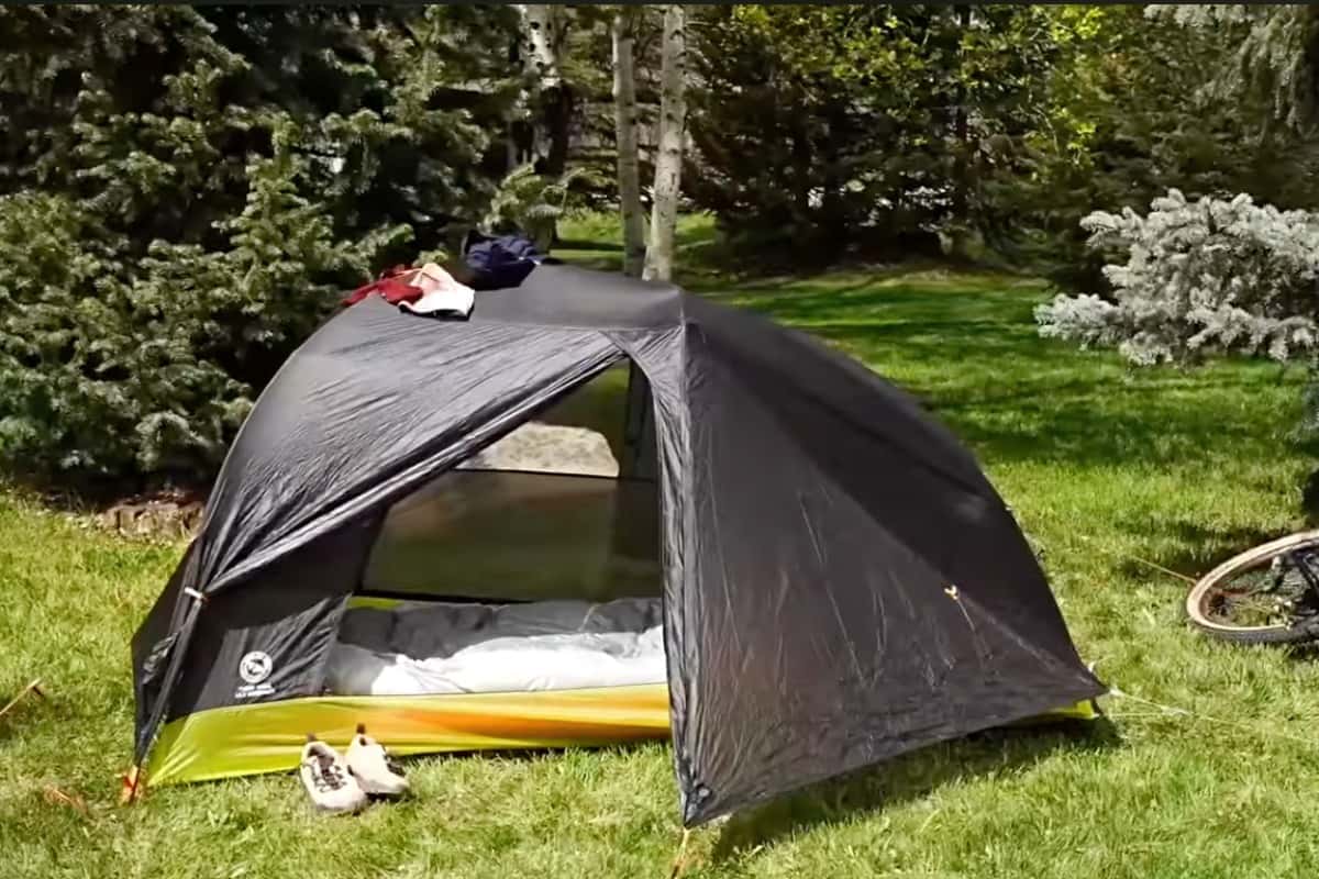 Big Agnes Tiger Wall UL2 Bikepack lifestyle