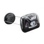 Výkonná a lehká čelovka Petzl Zipka, černé barvy