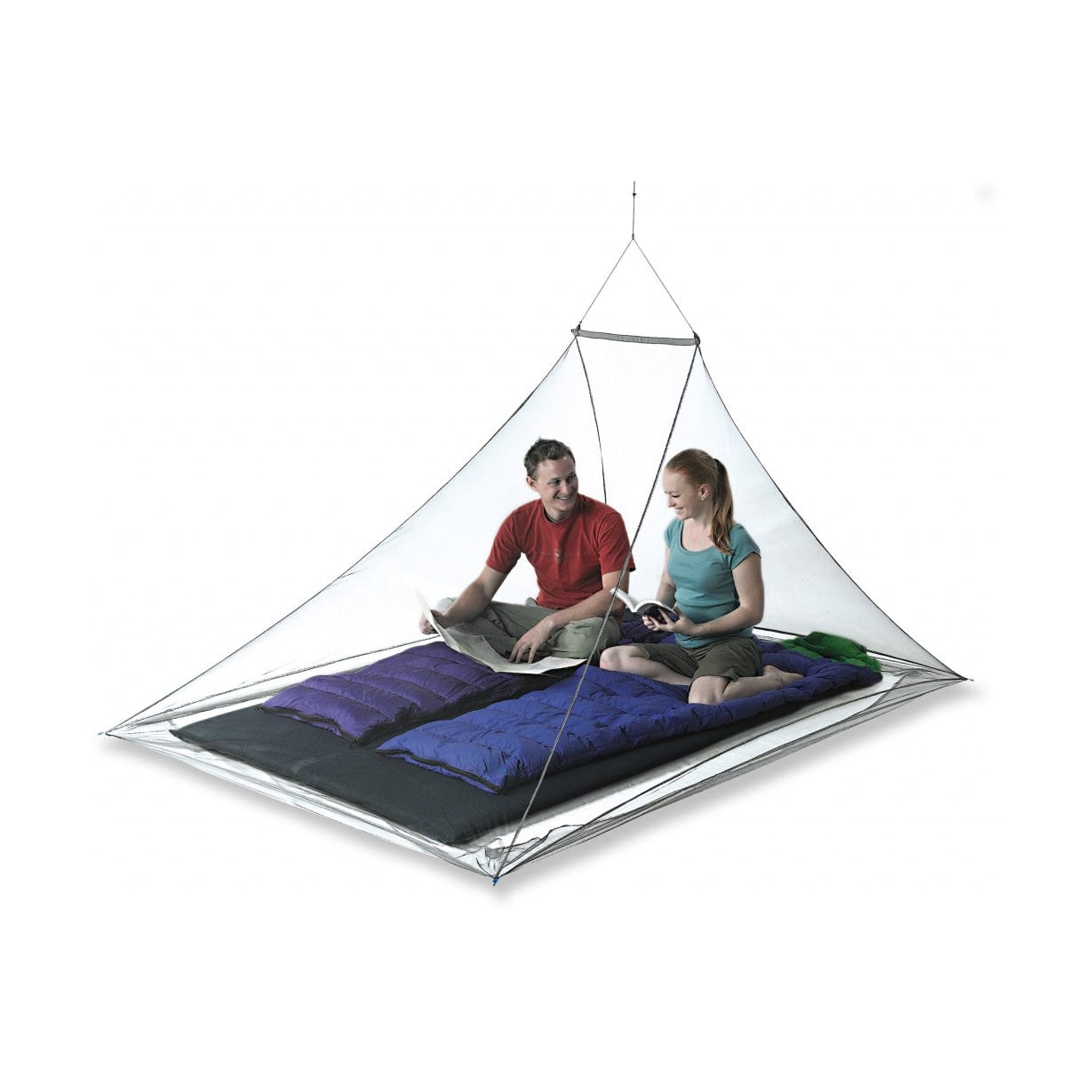 Lehká mosytiéra pro dvě osoby Sea To Summit Nano Mosquito Double