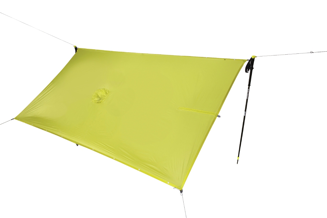 Ultra Sil Tarp Poncho Lime 4