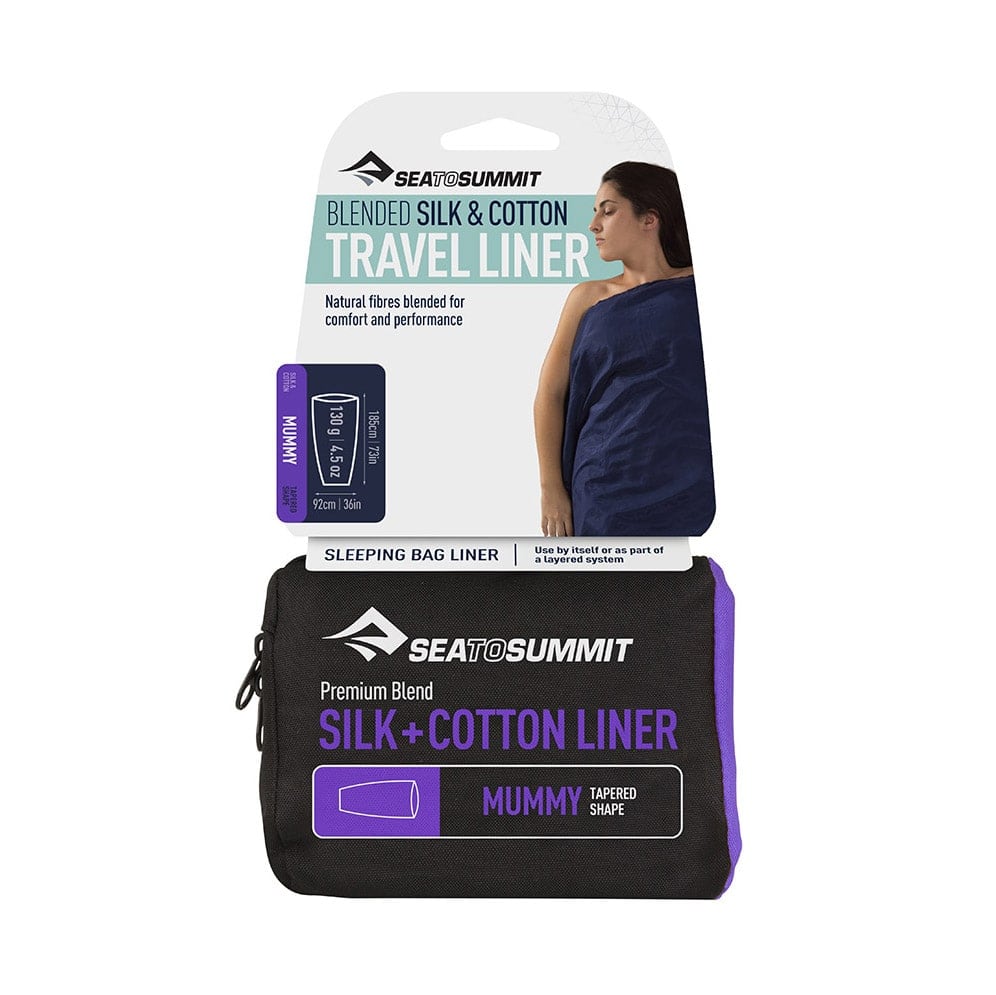 Sea To Summit Silk + Cotton Liner Mummy Main