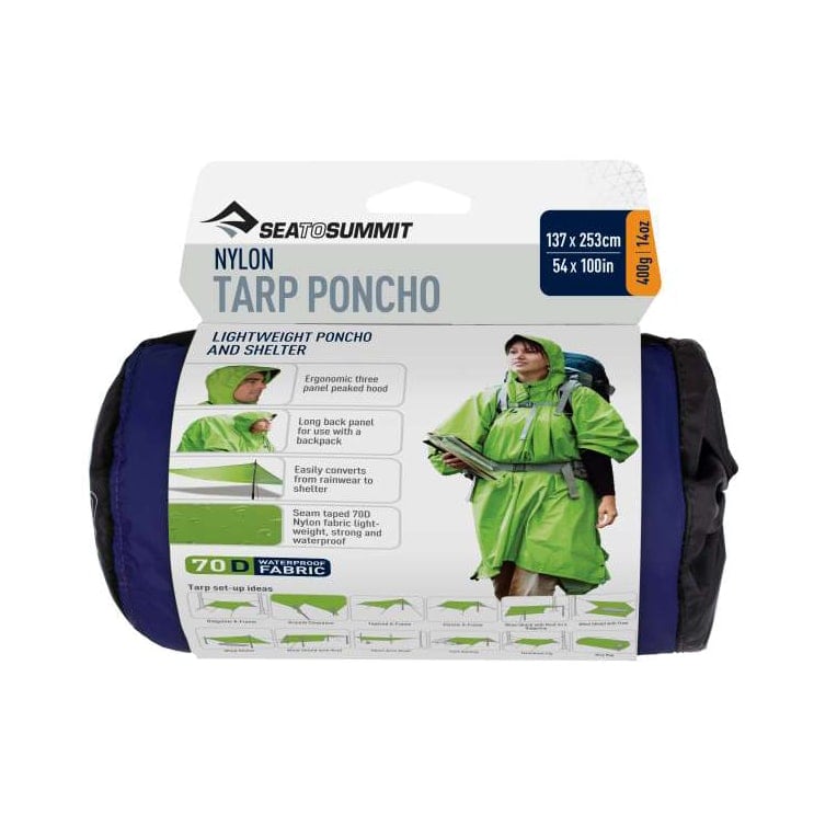 Sea To Summit 70D Nylon Tarp Poncho