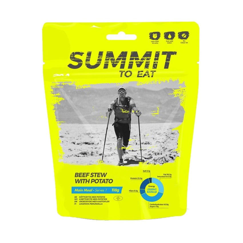 Summit To Eat dušené hovězí ve vlastní šťávě s bramborem jedna porce 118 g