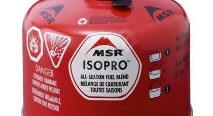 MSR IsoPro Plynová kartuše 227 g - vhodná i do nižších teplot
