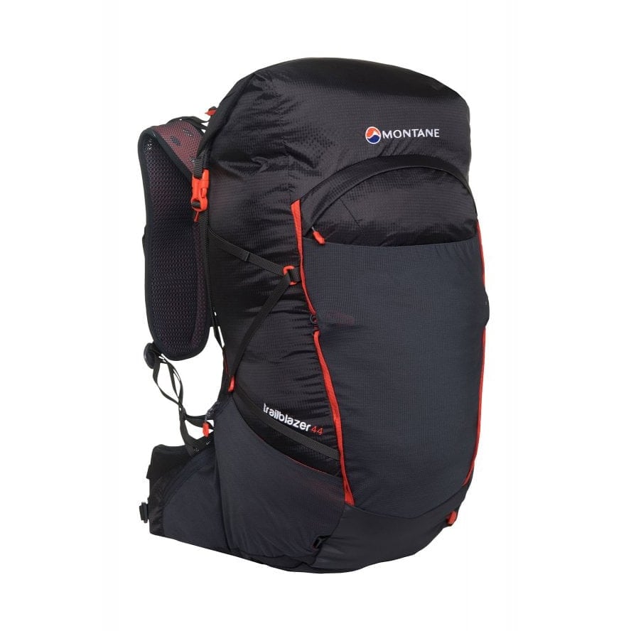 Montane Trailblazer 44 Main Batoh Montane Trailblazer 44 v černé barvě