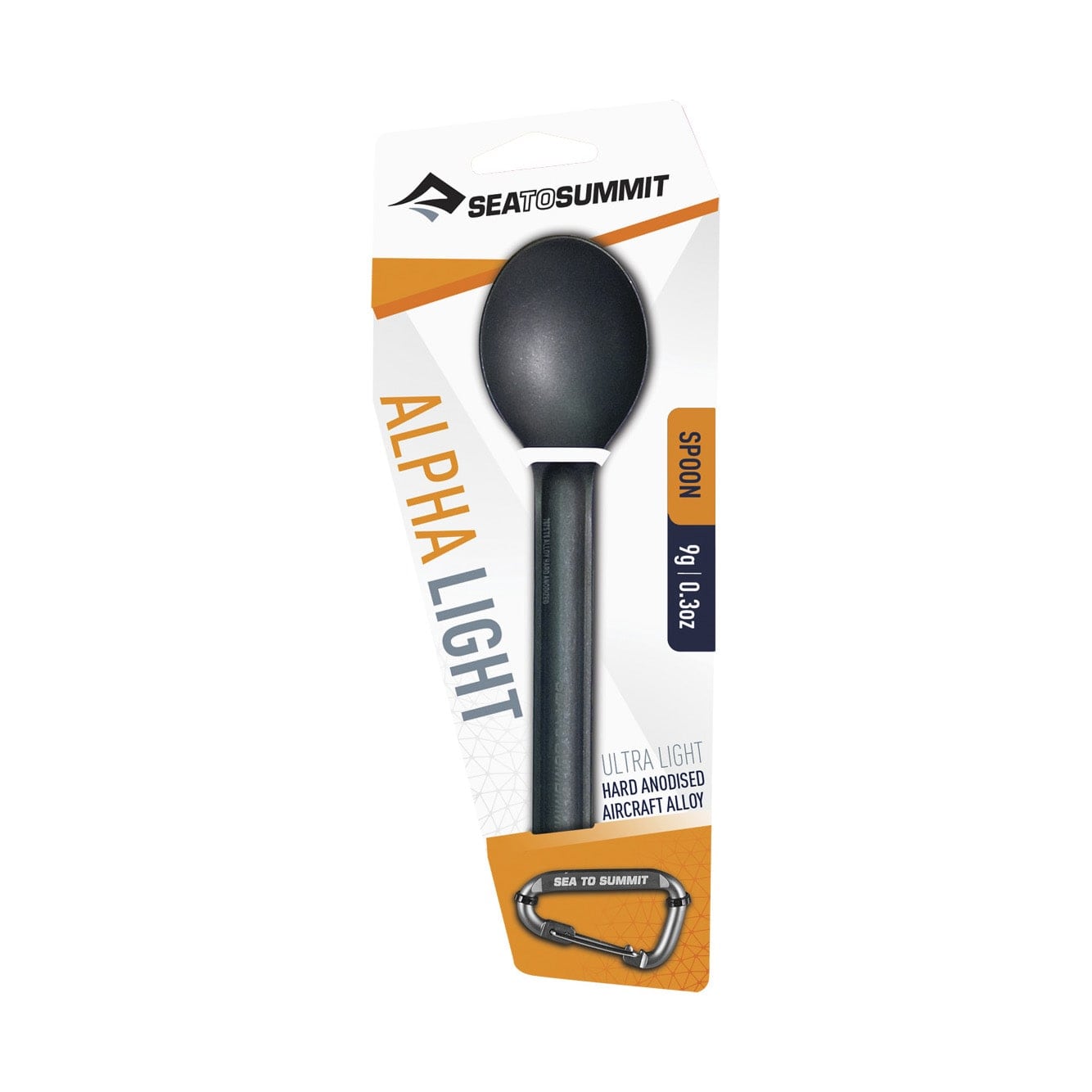 Lehká a odolná lžíce Sea To Summit Alphalight Spoon s karabinou