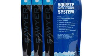 Skládací láhev Sawyer 1L – sada 3 ks