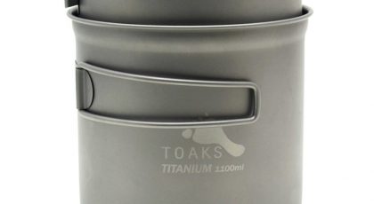 TOAKS Ultralehký titanový hrnec 1100 ml s pánvičkou