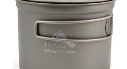TOAKS Ultralehký titanový hrnec 900 ml s pokličkou