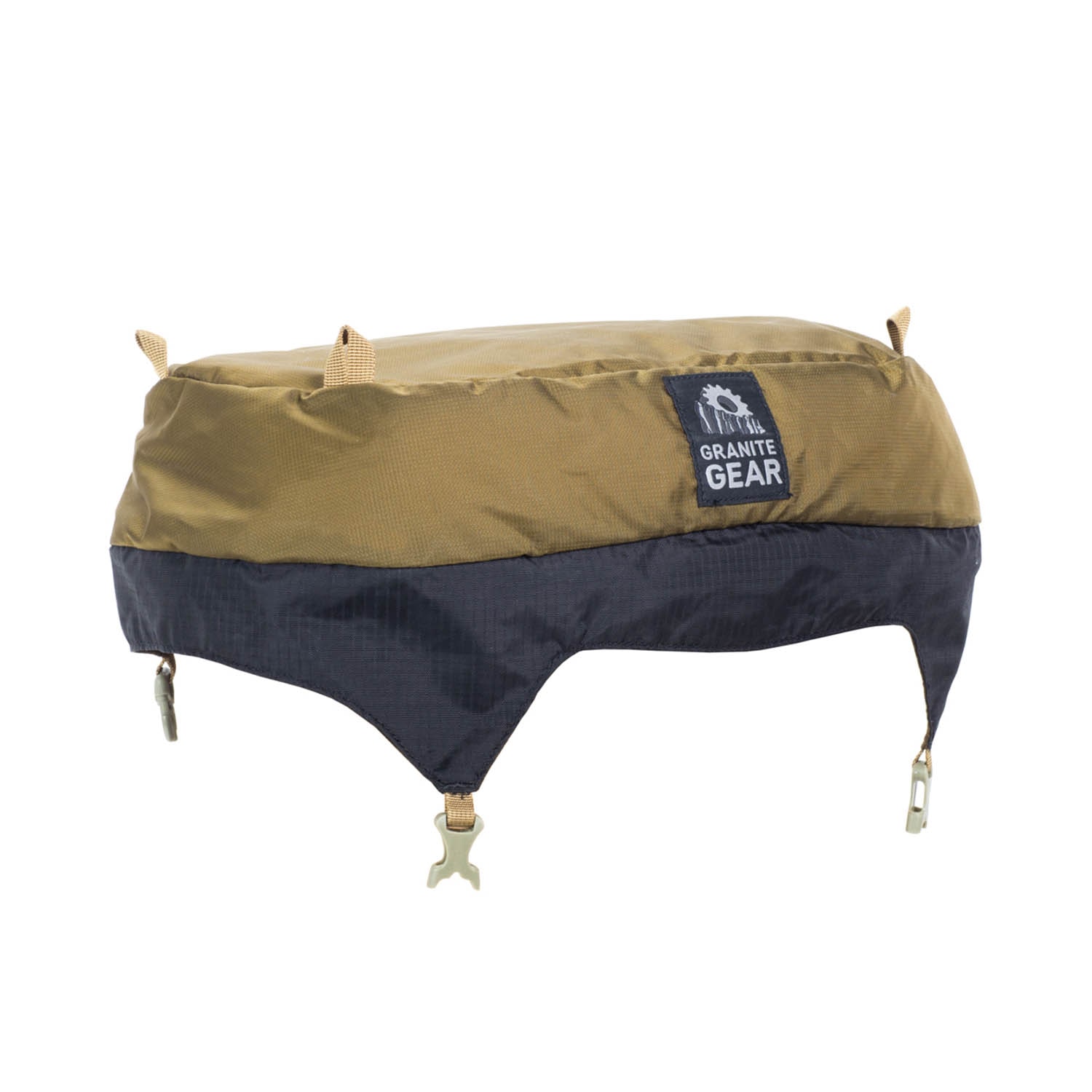 Odjímatelné víko batohu Granite Gear Crown2 60 v hnědé barvě.