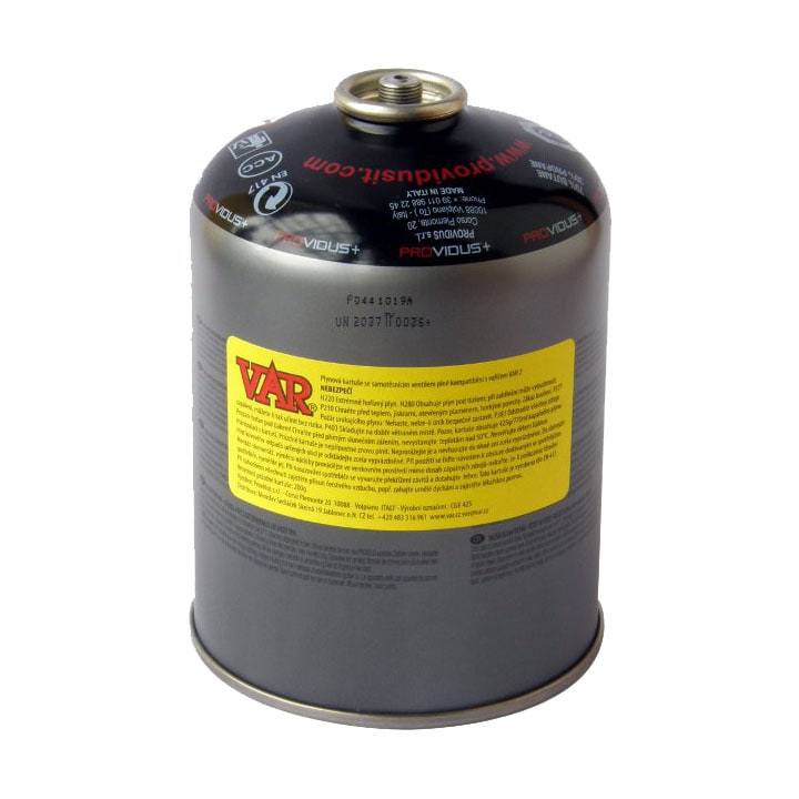 VAR CGV 425 plynová kartuše - vhodná i při nižších teplotách a náročných podmínkách