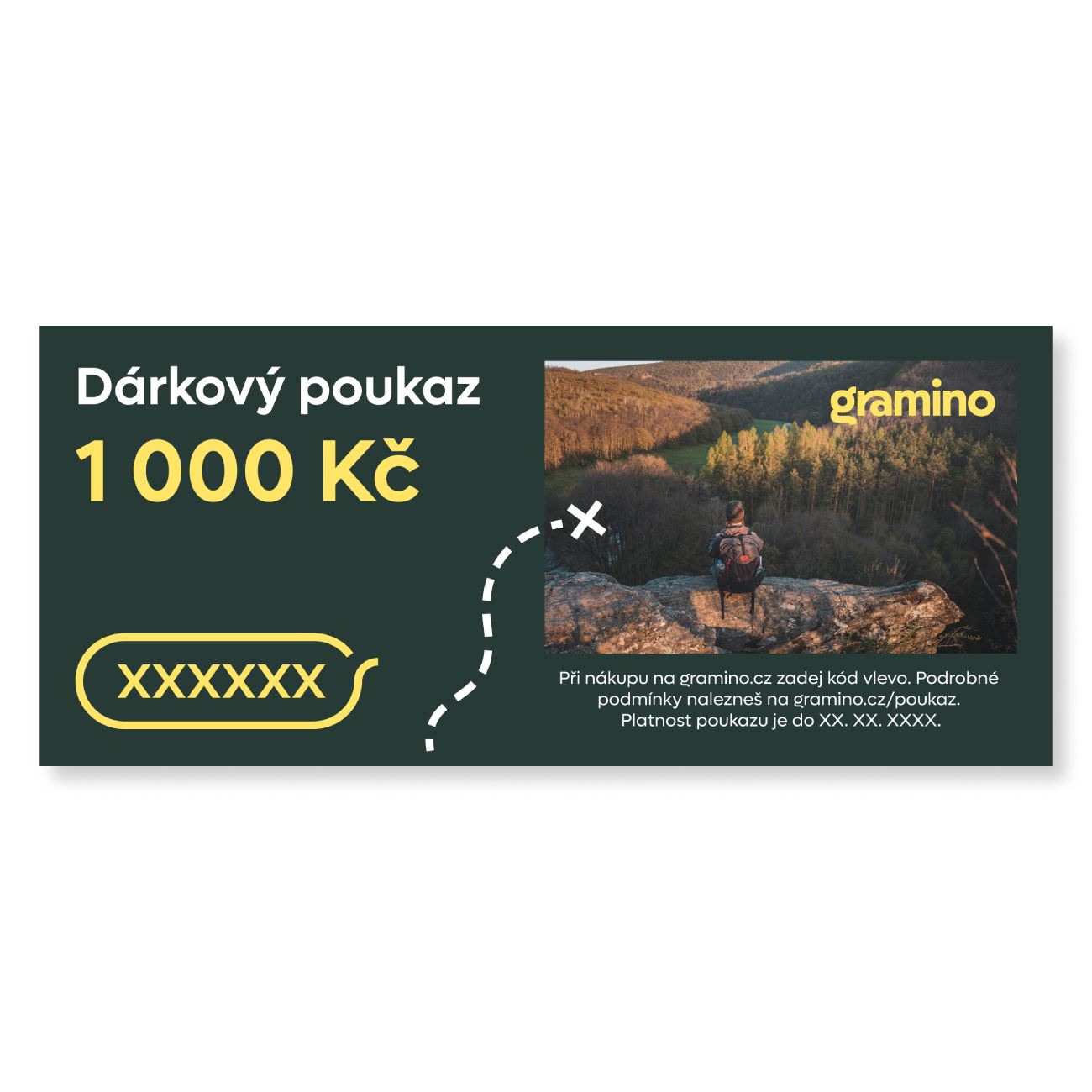 Poukaz Elektronický Gramino 1000 Kc