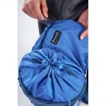 Víko batohu Montane Traiblazer 30 s kapsou v modré barvě