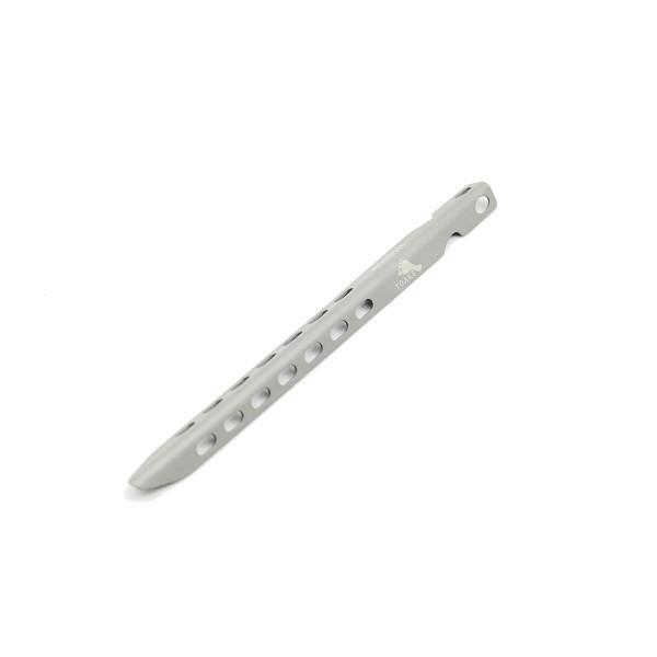 PEG 01 1024x1024 Lehký a odolný titanový stanový kolík TOAKS Titanium V-shaped Peg