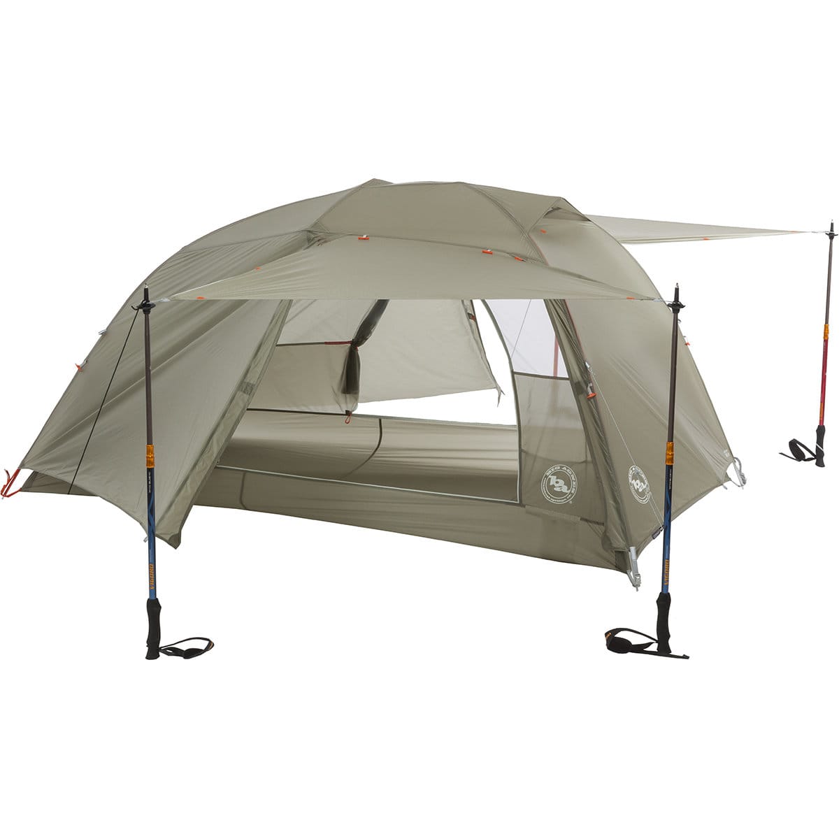 Ultralehký Stan Pro Dvě Osoby Big Agnes Copper Spur HV UL2 Postavené Obou Stříšek