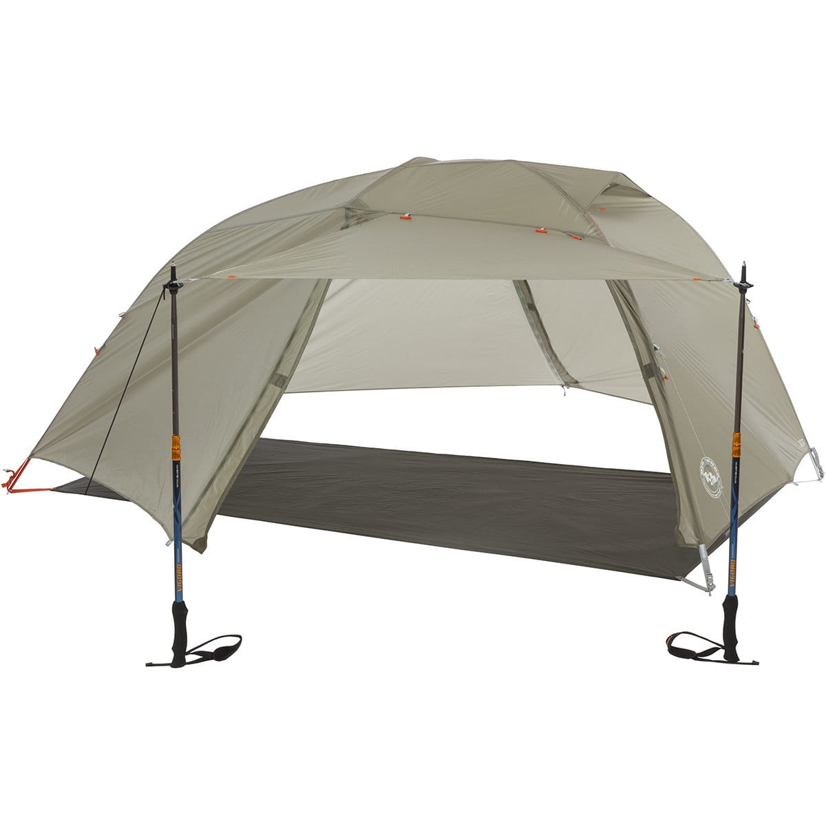 Ultralehký Stan Pro Dvě Osoby Big Agnes Copper Spur HV UL2 Postavené Stříšky Ve Fast Fly Setupu
