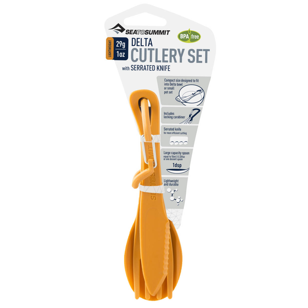 Sea To Summit Delta Cutlery Set Příbory (13)