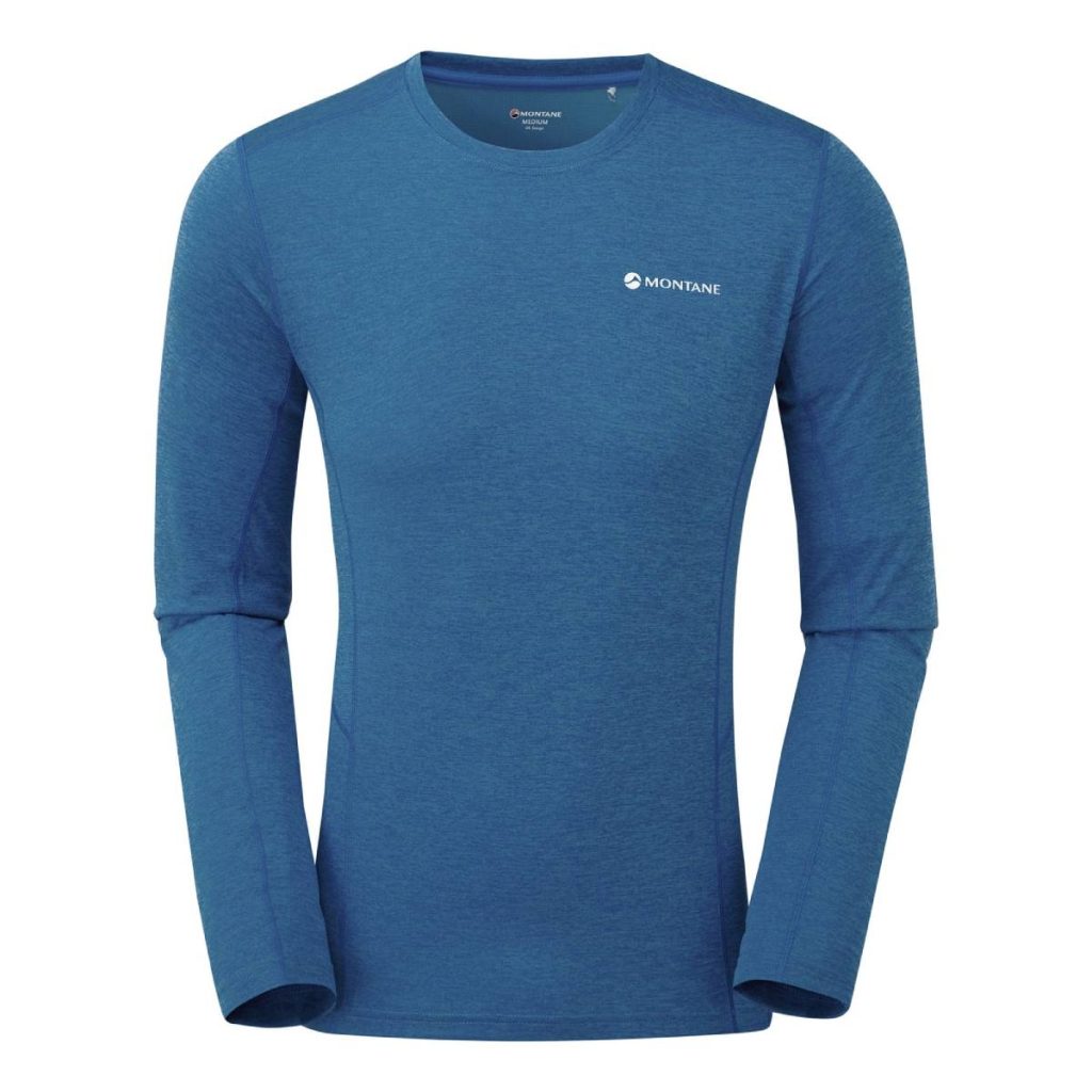 Montane Dart Long Sleeve T-Shirt - Eletric Blue, S