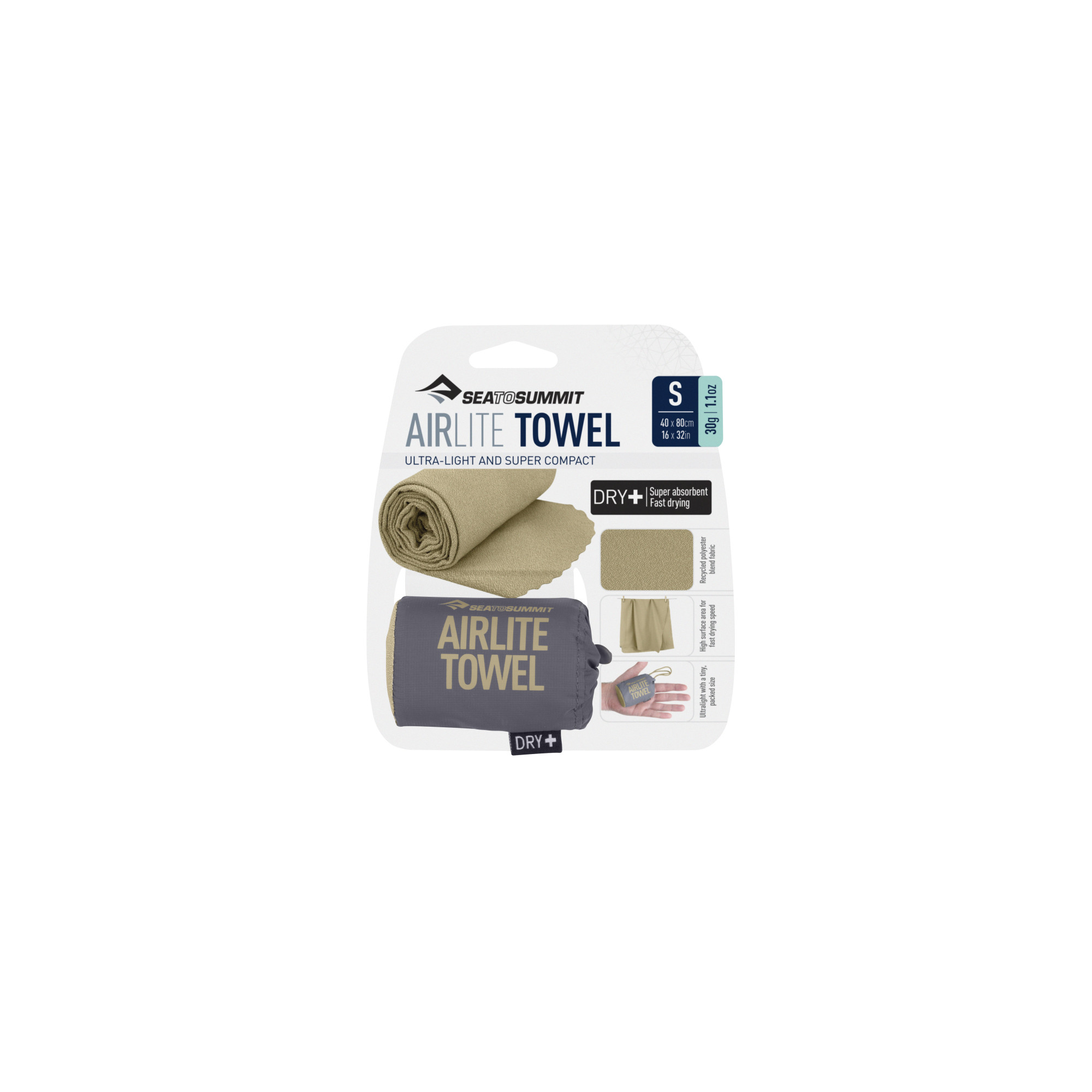 9327868148417 ACP071011 040307 Airlite Towel Small Desert Brown 02