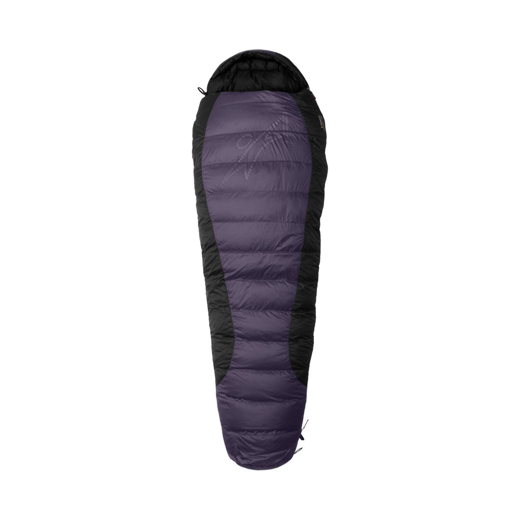 Warmpeace Viking 900 - Šedá, 180 cm, levý zip - ultralehký spacák