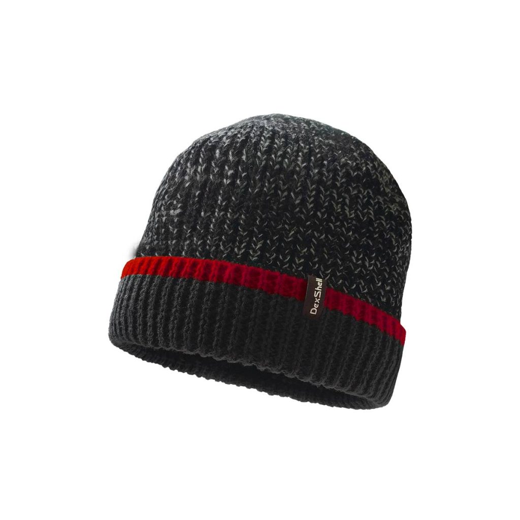 DexShell Cuffed Beanie - Red, S/M