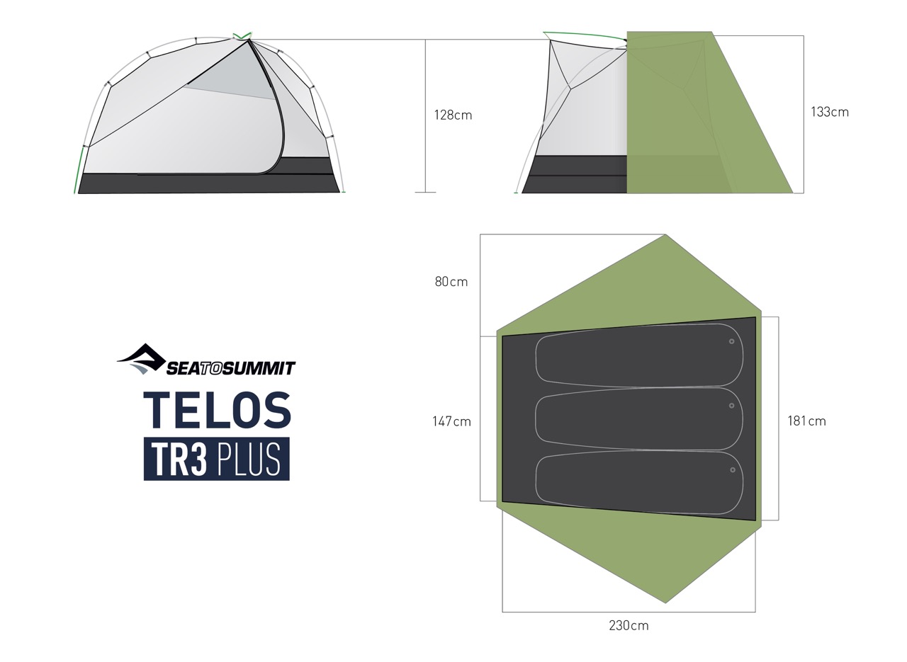 TensionRidge Tent Diagrams All Models REI