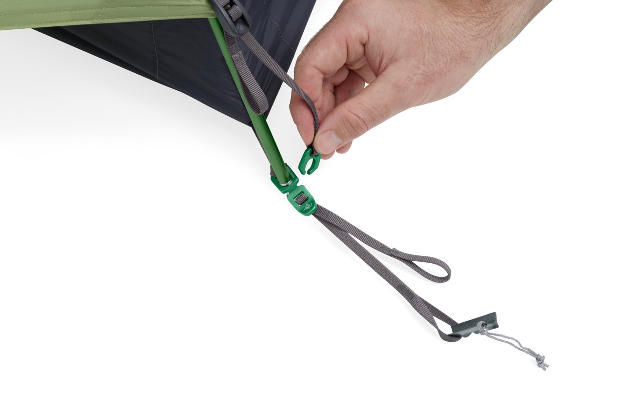 ATS2040 02180406 Telos TR3 Plus Ultralight Tent Green 12 QuickConnectFoot Ve Velké Velikosti