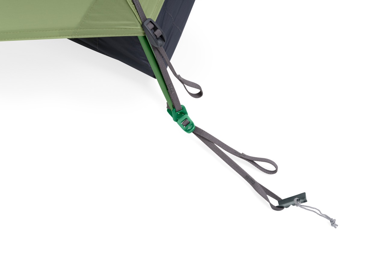 ATS2040 02180406 Telos TR3 Plus Ultralight Tent Green 13 QuickConnectFoot Ve Velké Velikosti