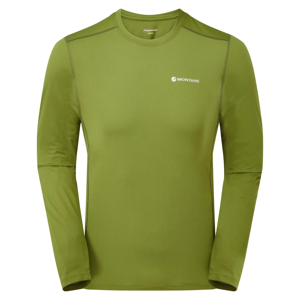 Montane Dart Lite Long Sleeve T-Shirt - Alder Green, L