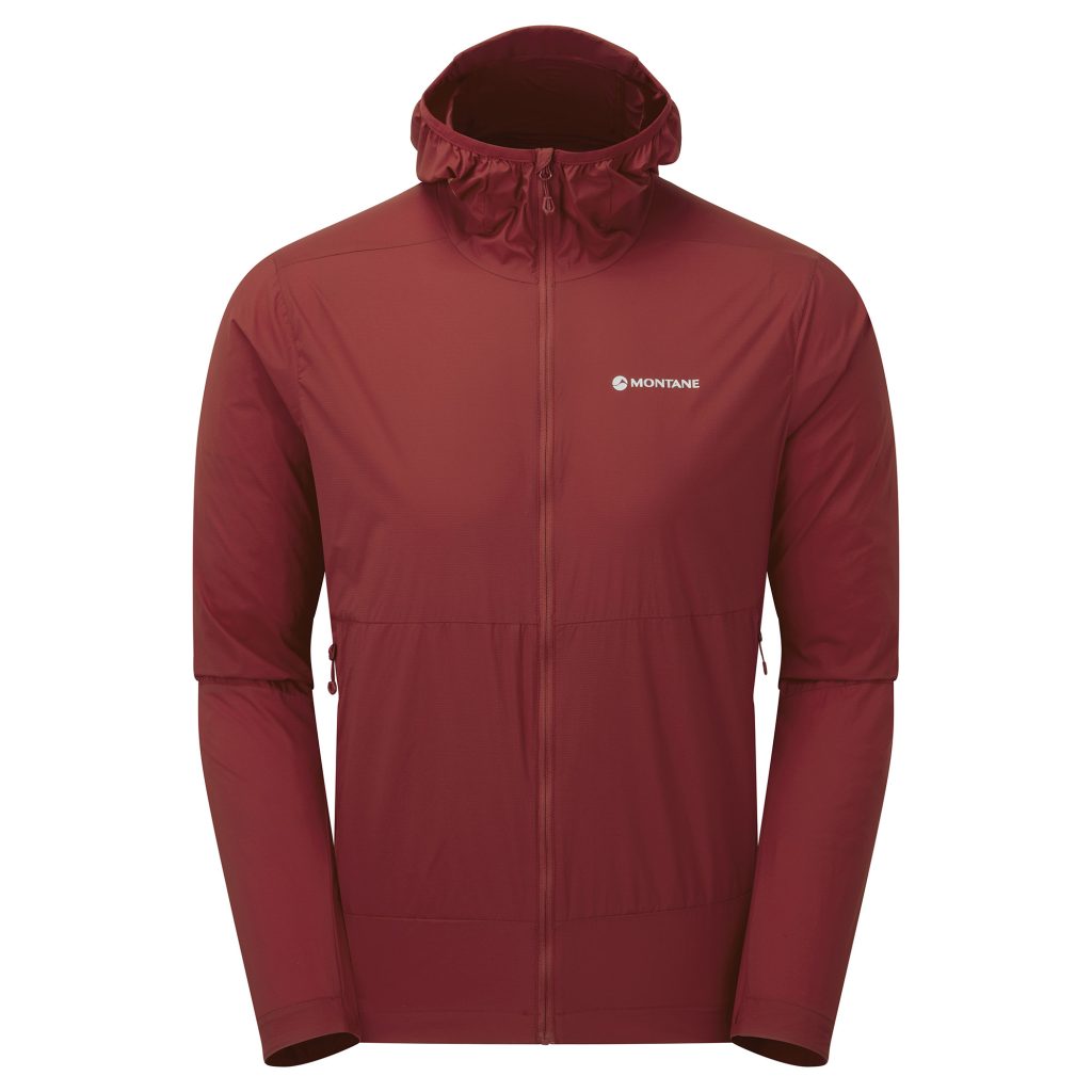 Montane Featherlite Hoodie - Acer Red, M