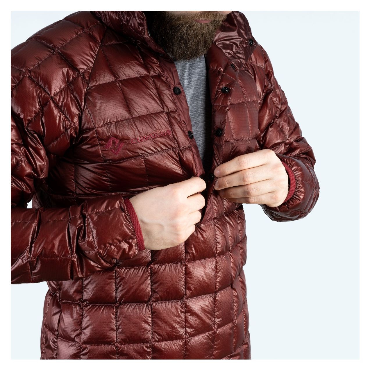 Cumulus Man Jacket Plancklite Canyon Red Naps