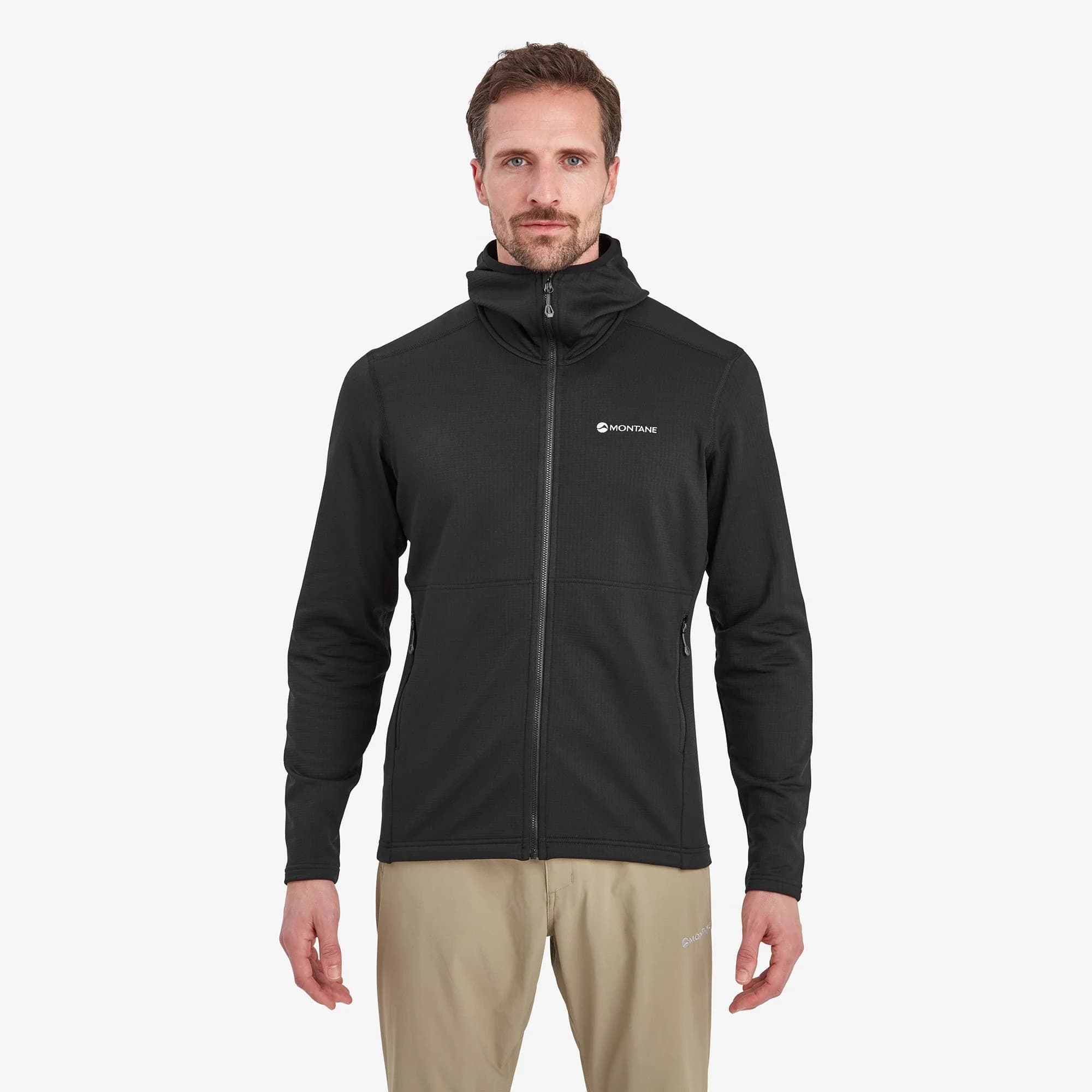 Montane Protium Hoodie Black Pánská Mikina 2