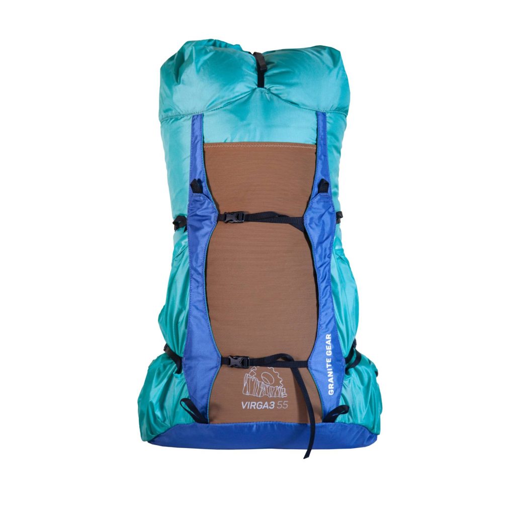 Granite Gear Virga3 55 Women’s - Roller Teal Purblue, Short - ultralehký batoh