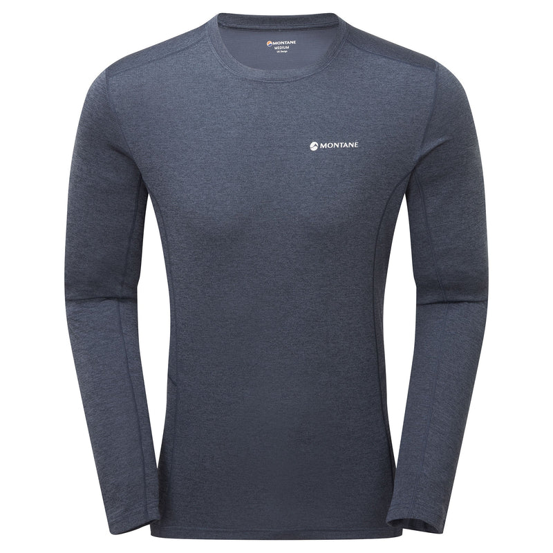 Montane Dart Long Sleeve T-Shirt - Eclipse Blue, XL