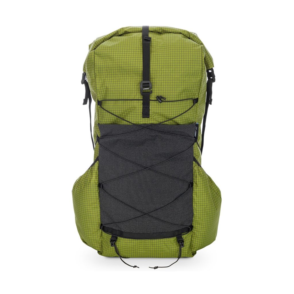 Liteway Gramless Pack X-Pac 35L - Ultra Grid Avocado, M/L - ultralehký batoh