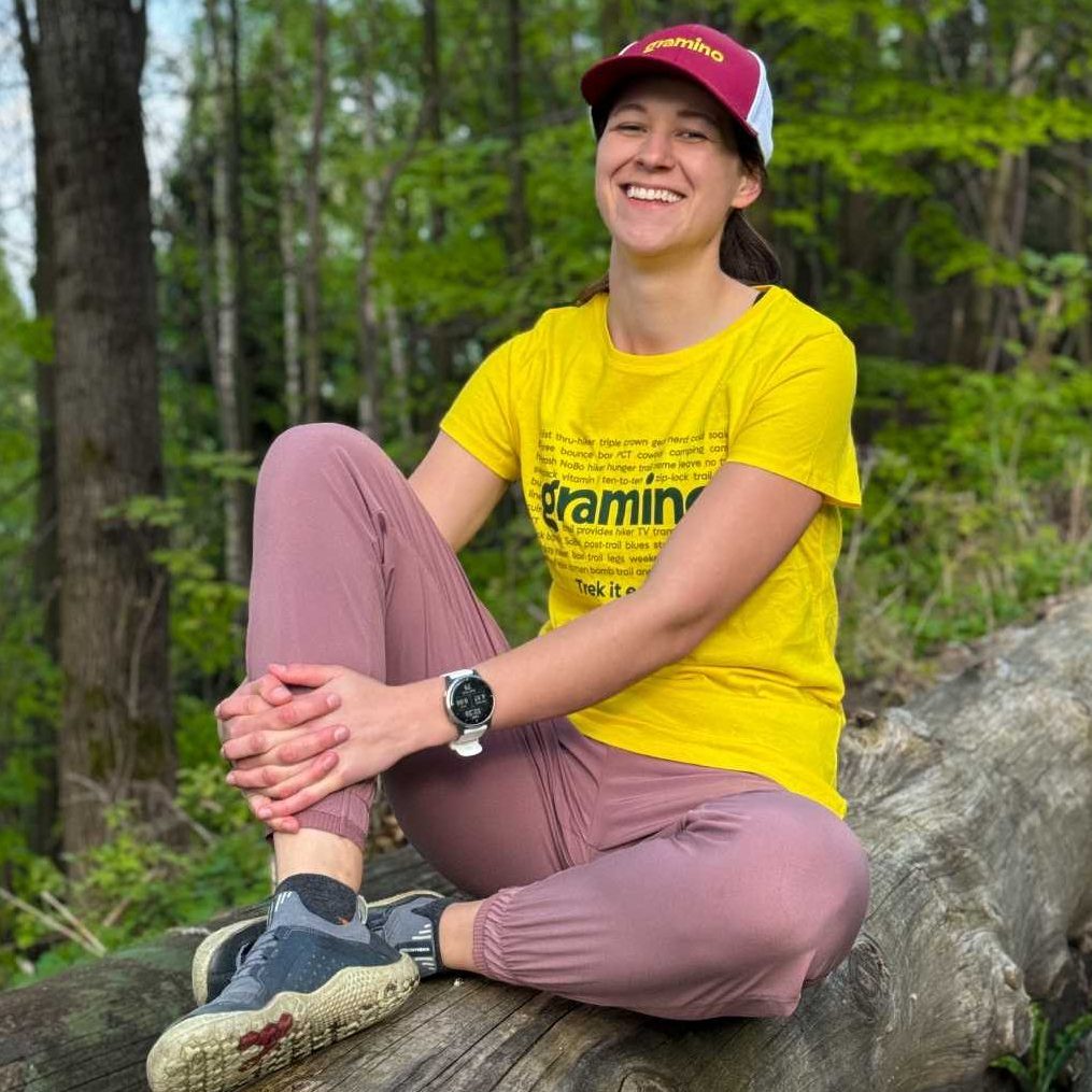 Dámské tričko Gramino 2 Originální tričko značky Gramino s tématikou dálkových treků a ultralightu.